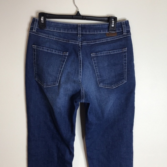 Boden ladies dark denim skinny ankle jeans size 6 L - Picture 9 of 13
